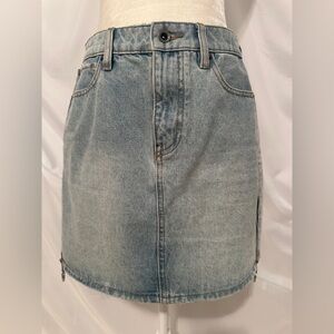 Armani Exchange Denim Mini Skirt